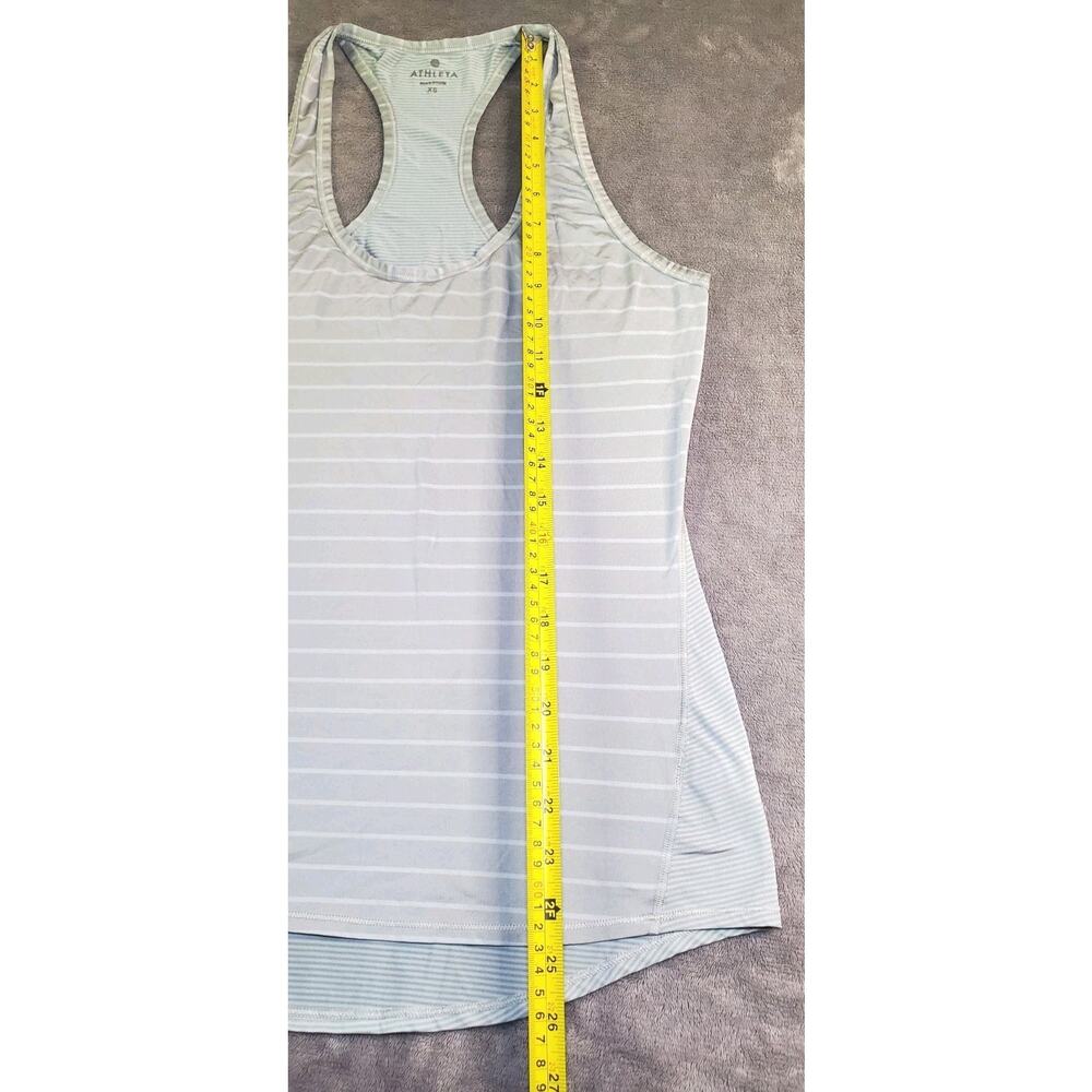 Athleta Size XS Women's Gray Athletic Sleeveless Stretch Tank Top Activewear Za3 - Picture 2 of 9